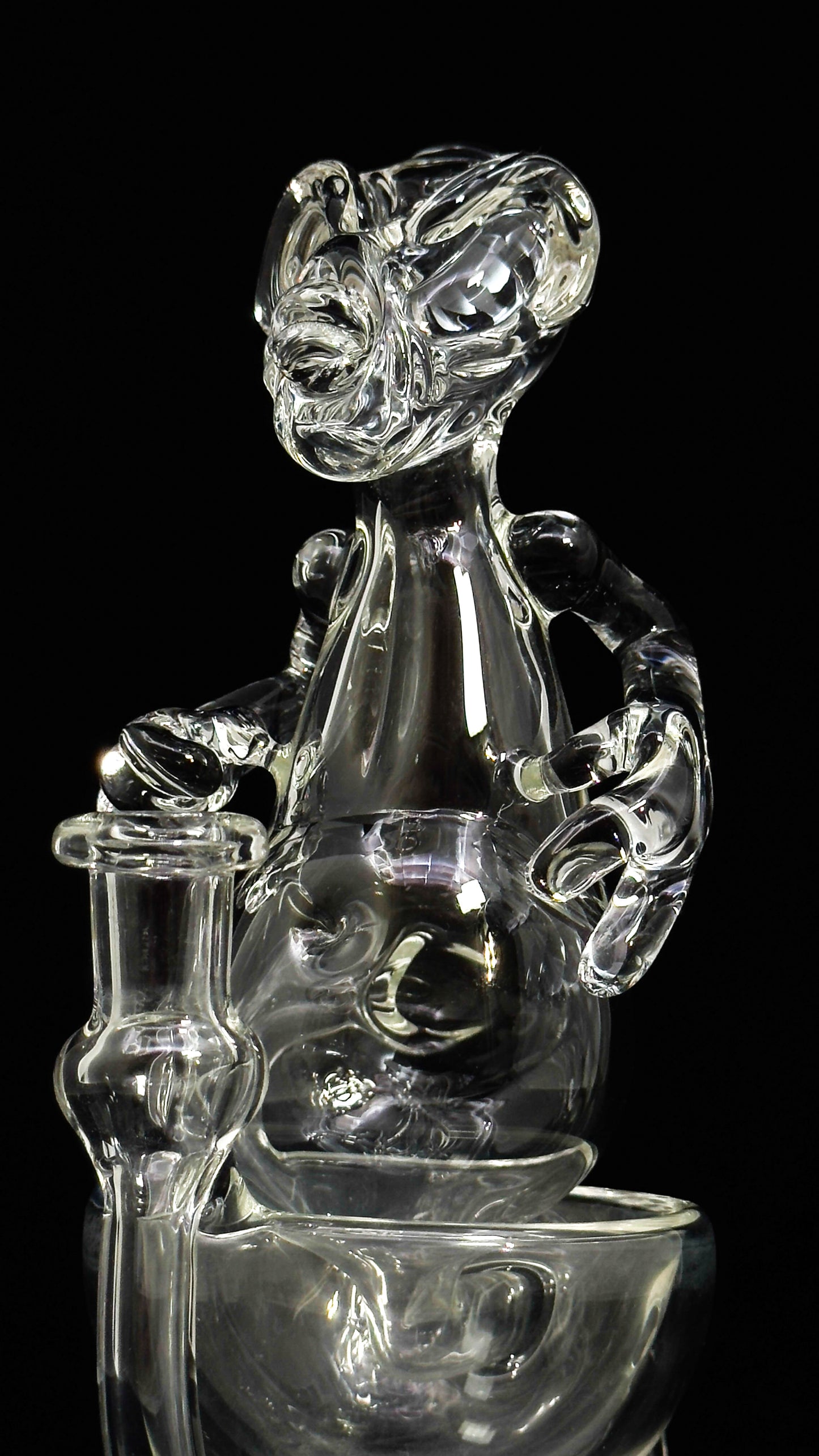 Clear Alien Recycler by PiecesofArt801