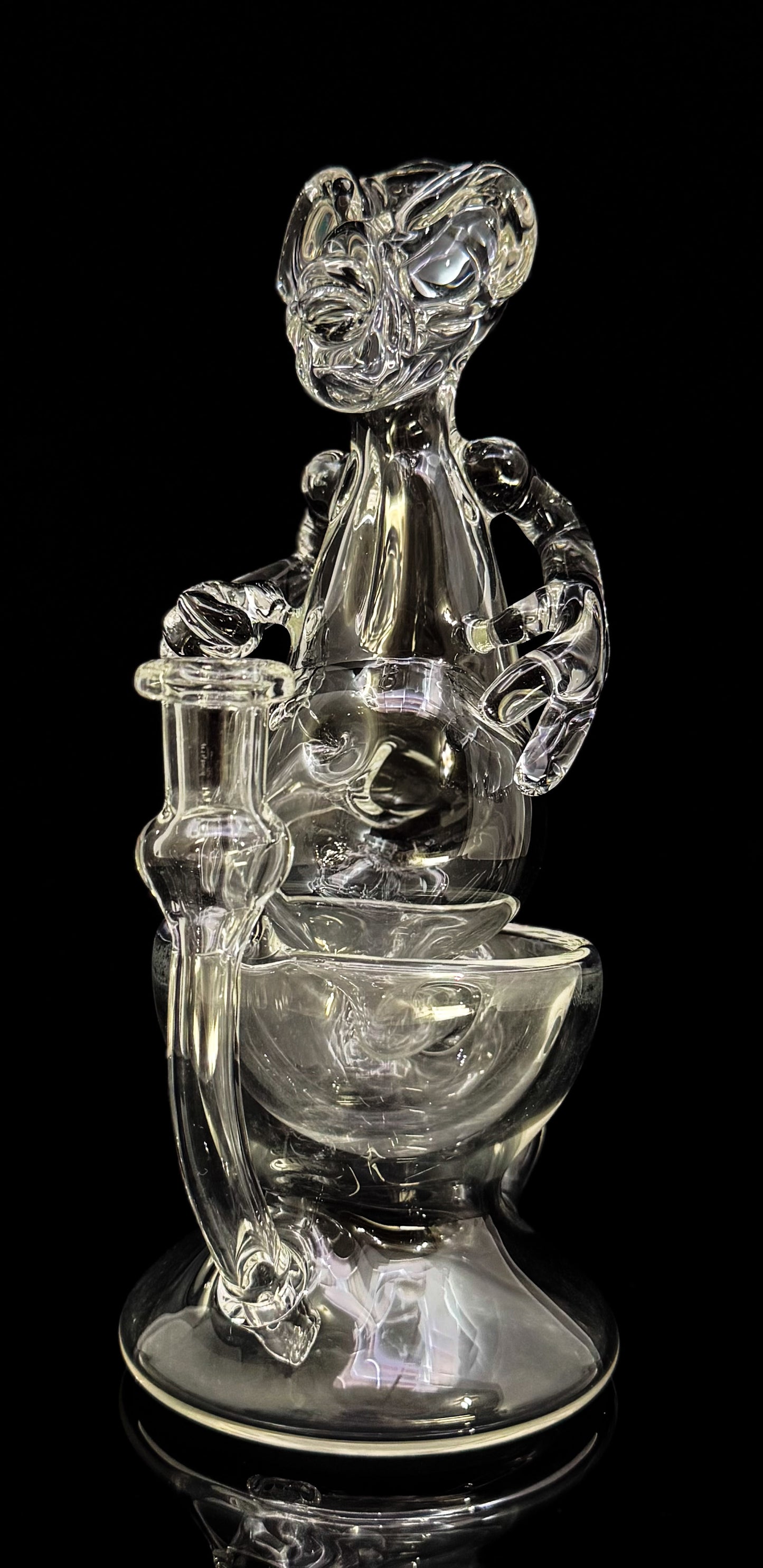 Clear Alien Recycler by PiecesofArt801