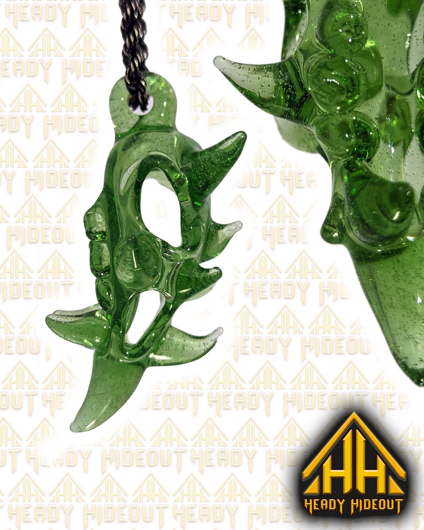 Dragon Skull Pendant - MTM Glass