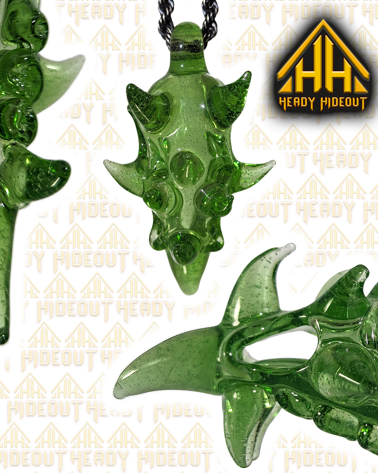 Dragon Skull Pendant - MTM Glass