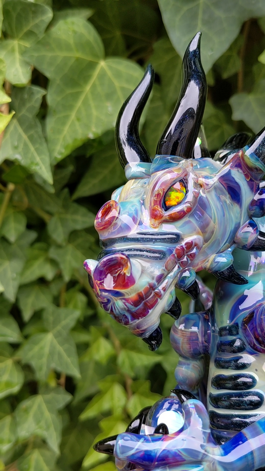 🐲 Dragon Sculpture by Mako Glass (10 mm)