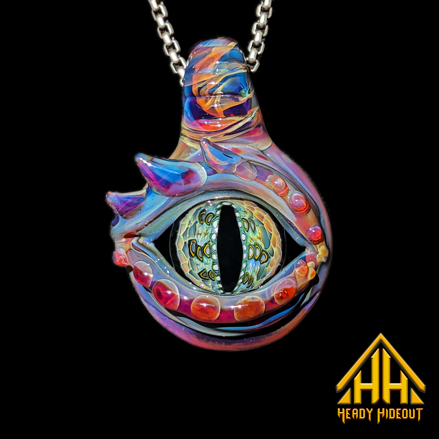 Dragon Eye Pendant - Mako Glass