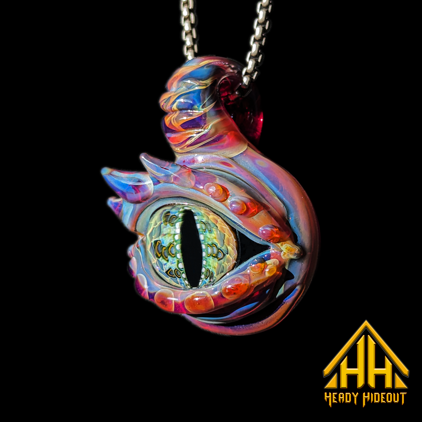 Dragon Eye Pendant - Mako Glass