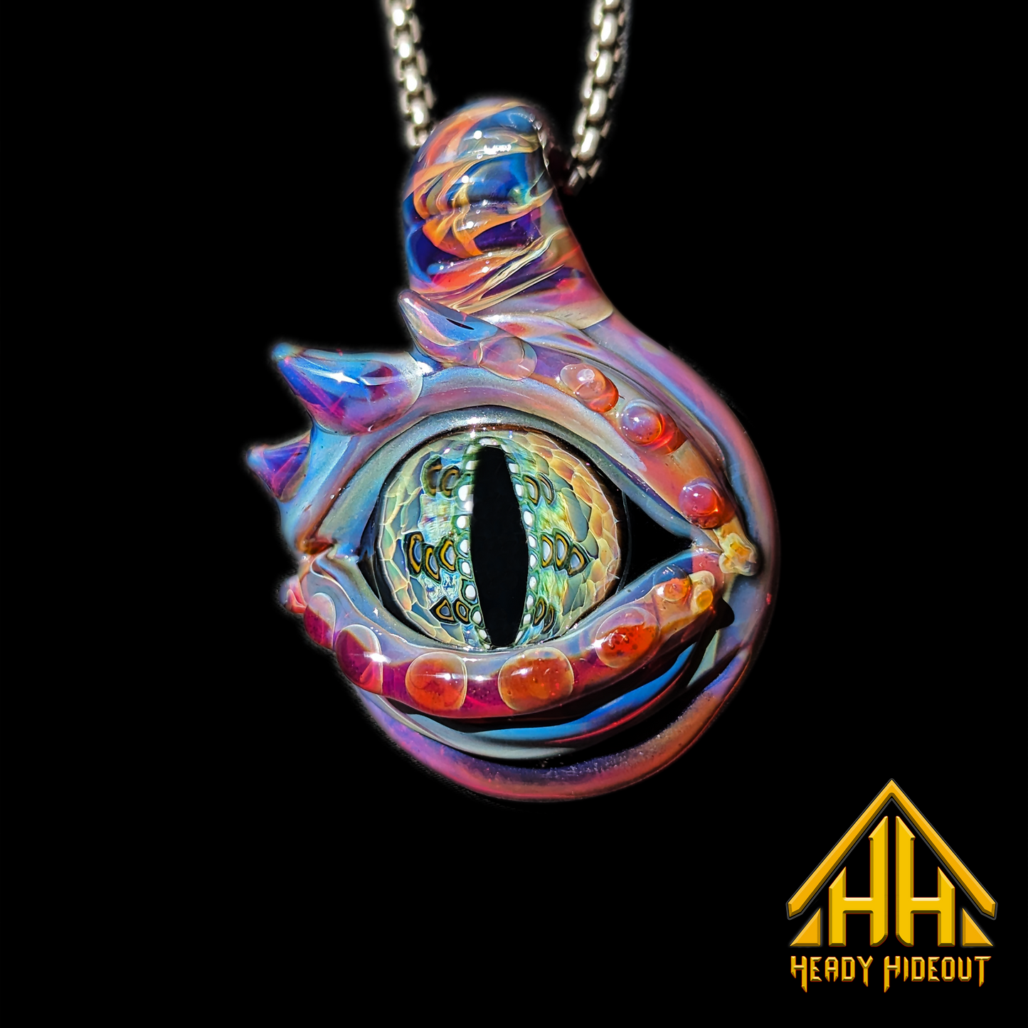 Dragon Eye Pendant - Mako Glass