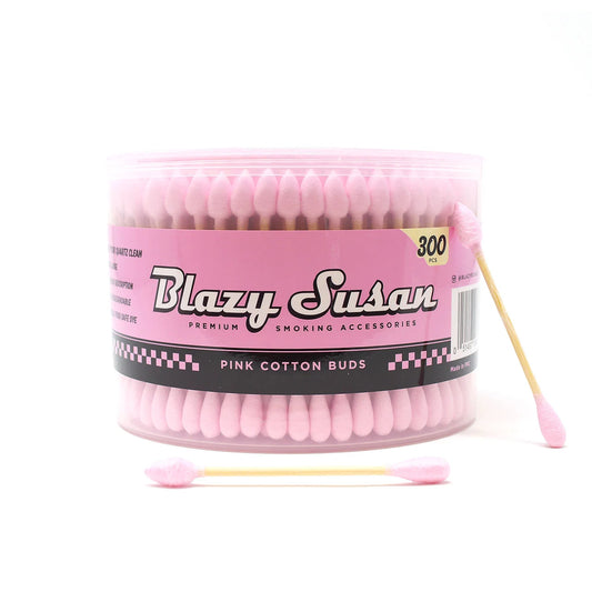 Blazy Susan Pink Cotton Buds | Cotton Swabs - 300ct